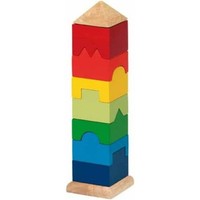 Goki Stapelturm Aus Holz, 9 Teile.