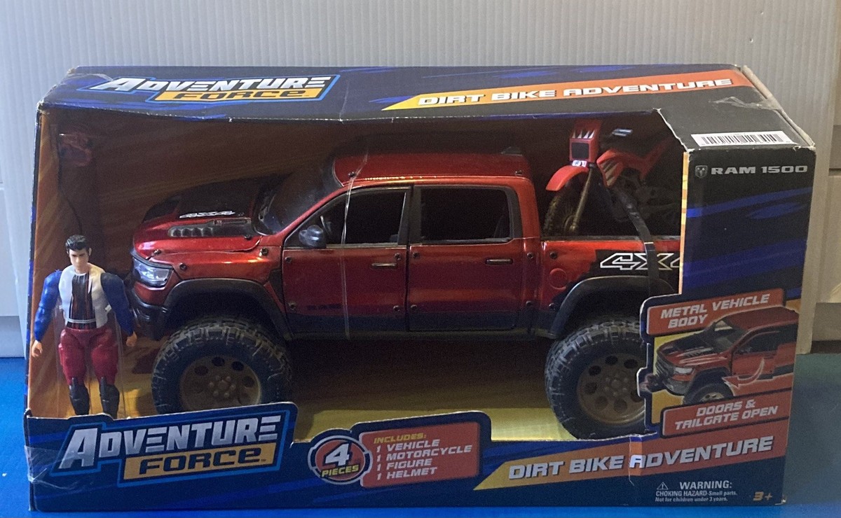 Adventure Force Dirt Bike Adventure Ram 1500 4X4, motorcycle