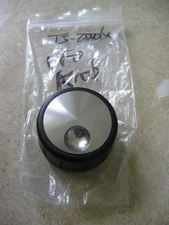 Kenwood Original TS-2000 TS-2000X VFO knob in Nice shape with rubber grip ring