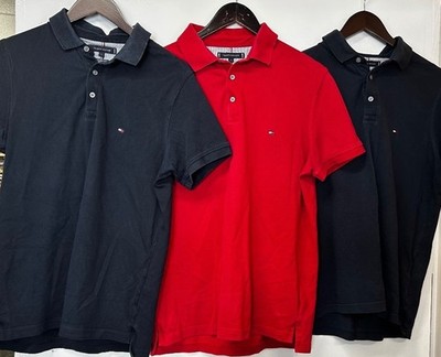 Long Sleeve Security Polo Shirts Tommy Hilfiger Men's Polo Shirt, Large  Pack Of CG M28 UK