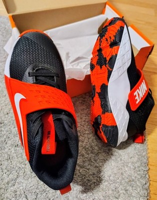 Nike Team Hustle D 12 Little Kids 1 Red Black NIB