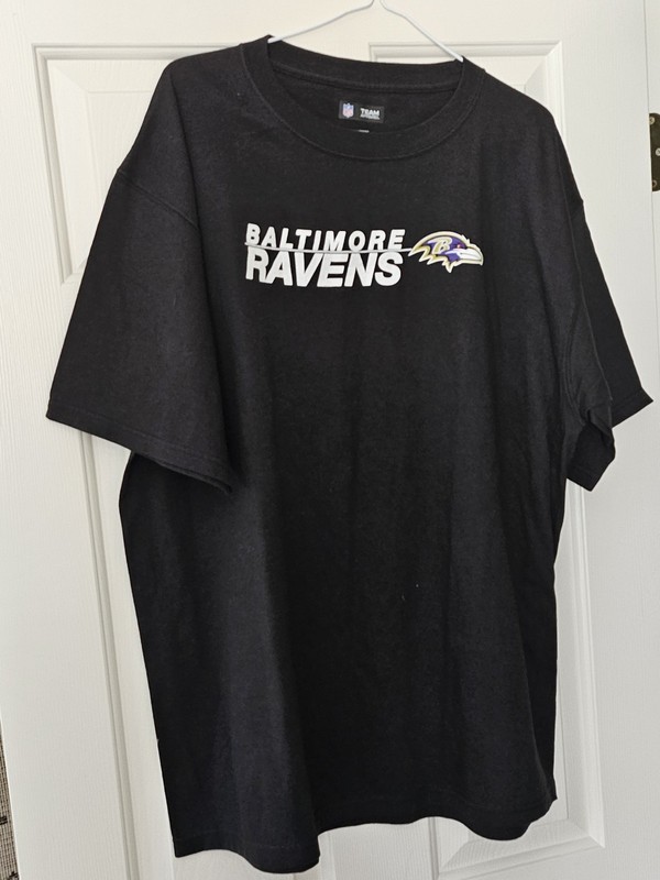 NFL Team Apparel Baltimore RAVEN Short Sleve T-Shirt