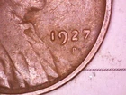 1927 D Lincoln Wheat Cent Penny in Good Condition Nice Collector's Coin
