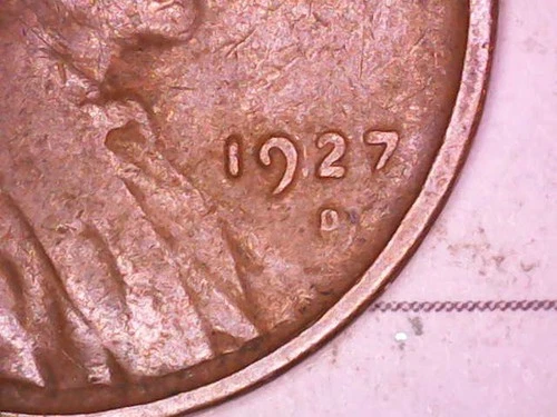 1927 D Lincoln Wheat Cent Penny in Good Condition Nice Collector's Coin