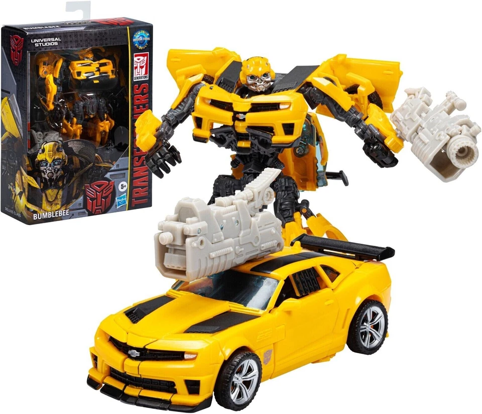 Hasbro Transformers Studio Series Universal Studios Deluxe Bumblebee New In Hand - Image 2 of 4