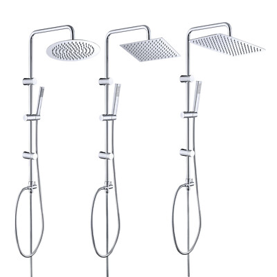 Edelstahl Duschset Regendusche Duschsystem Massage Duschpaneel mit Handbrause