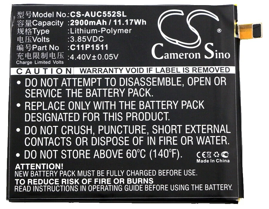 Baterías para Teléfonos Celulares Cameron Sino Para ASUS