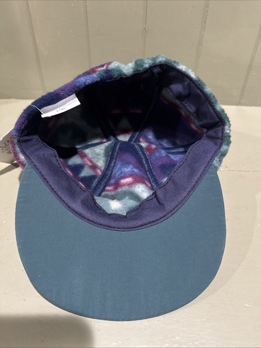 NEW Columbia Fleece Cap Aztec Navajo USA Outdoor Ski Winter Baseball Hat L /XL - Picture 7 of 9