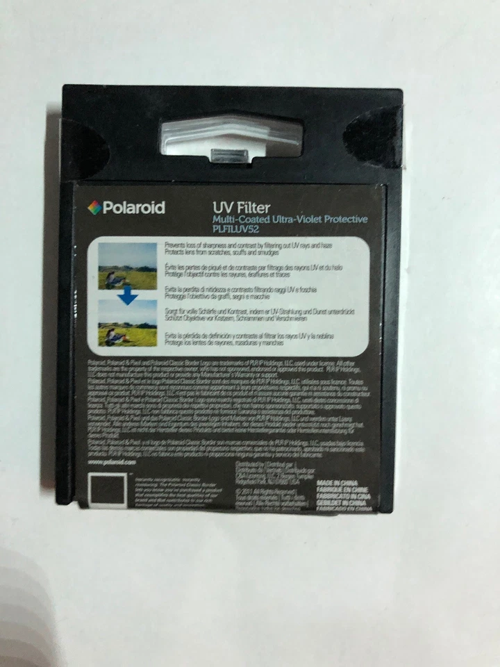 Polaroid Optics 52mm Multi-Coated UV Protective Filter - Image 2 of 2
