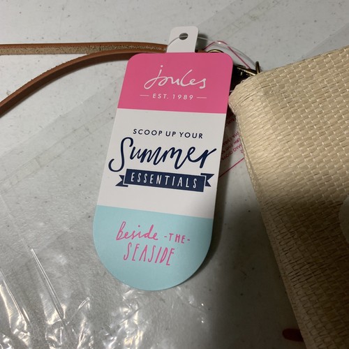 Nuevo Bolso de Cosméticos de Verano Joules Oops A Daisy Marrón Nuevo con Etiquetas - Imagen 2 de 7
