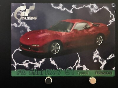 FD εfini RX-7 91 Type R MAZDA Gran Turismo Hint Card Japanese Game JAPAN SONY