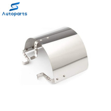 2.5 - 3.5 Cold Air Intake Filter Heat Shield Cover Universal Stainless Steel