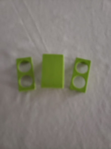 Fisher Price Little People Picnic Table Green Set (TABLE & 2 BENCHES)