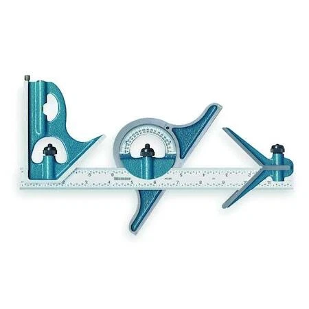 Westward 4Ku80 Combination Set,12 In,4 Pc,Blue
