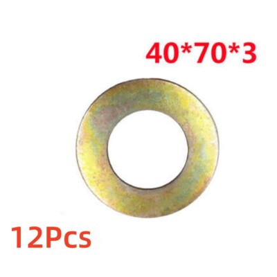 12pc Bucket Pin Shim Kit 40x70x3mm For Case,Kobelco,Hitachi Excavator