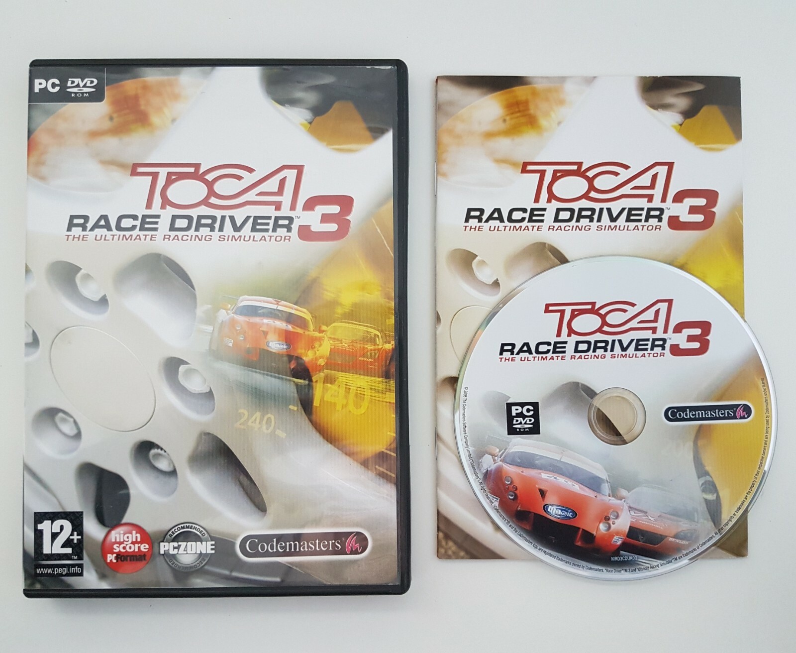 TOCA Race Driver 3 - The Ultimate Racing Simulator - PC DVD - Free, Fast P&P!