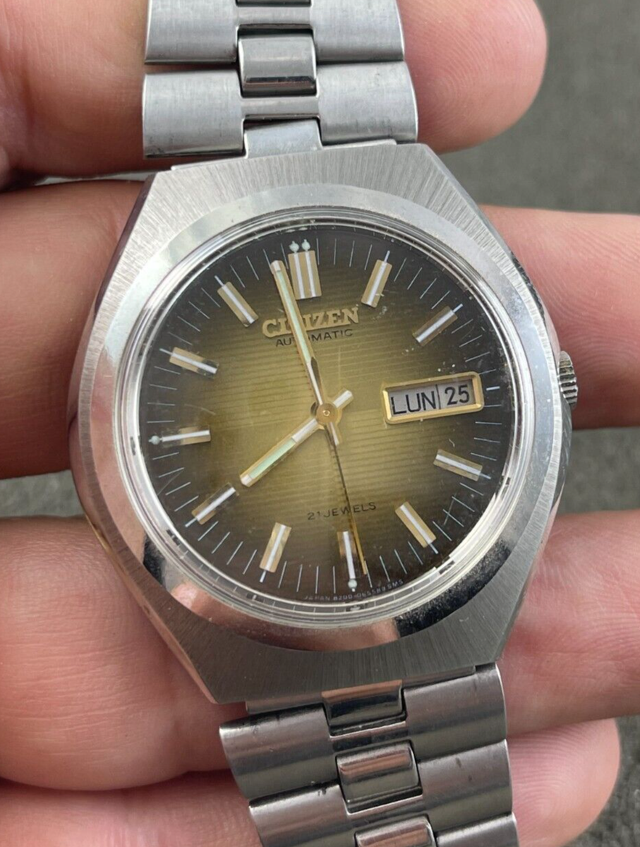 VINTAGE NOS FROM 70´s CITIZEN 71-0113 MENS WATCH AUTOMATIC
