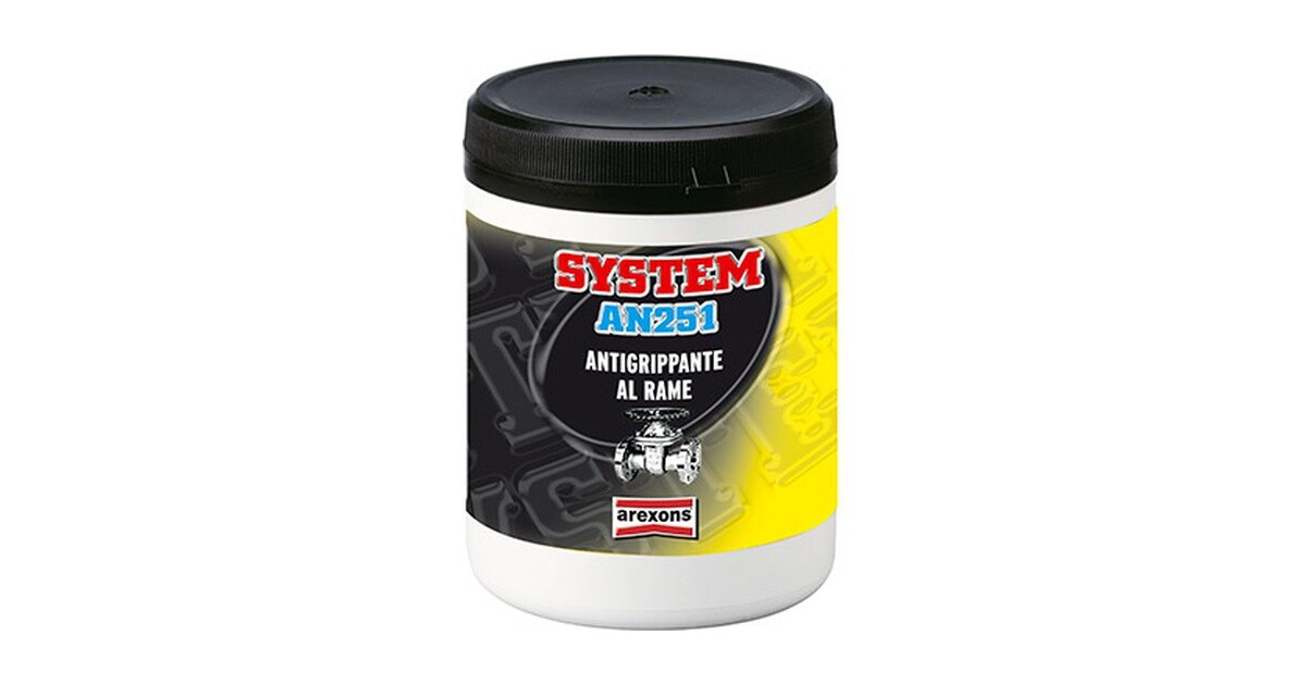 SYSTEM AN251 ANTIGRIPPANTE AL RAME AREXONS Cod.4251 - 500 GR