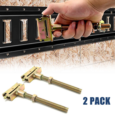 #ad 2PCS E Track Spare Tire Trailer Mount for Enclosed Trailer Truck Semi w 5” Bolt $15.99