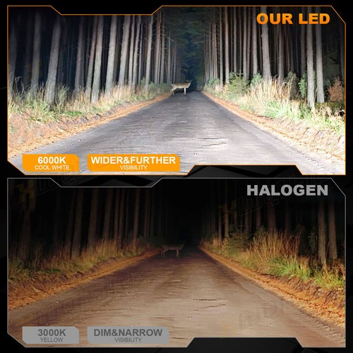 For Honda Civic 2006-2015 LED Headlight High Low Beam Fog Light Combo Bulbs Kit - Picture 8 of 10