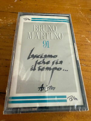 Bruno Martino   Lasciamo Che Sia Il Tempo ...  -  MC K7 NEW SEALED