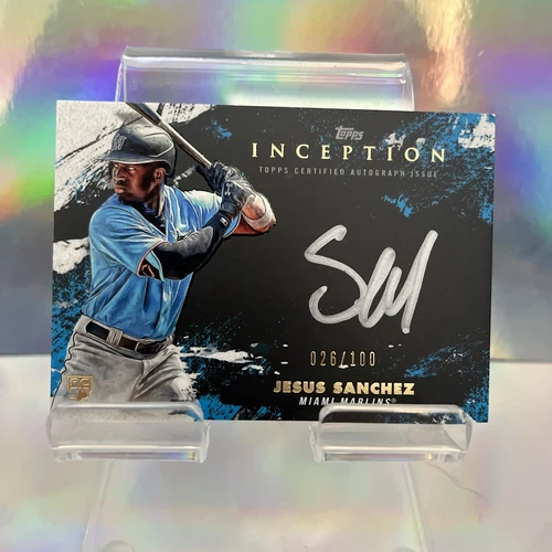 2021 Topps Inception Jesus Sanchez (SILVER•AUTO) /100