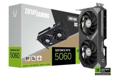 Nvidia GeForce RTX 5060 ZOTAC Twin Edge OC 8GB GDDR7 Grafikkarte