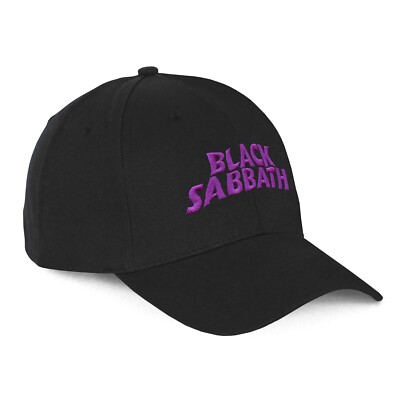 Baseballmütze BLACK SABBATH neu schwarz schwer gebürstete Baumwolle Väter Mütze bestickt
