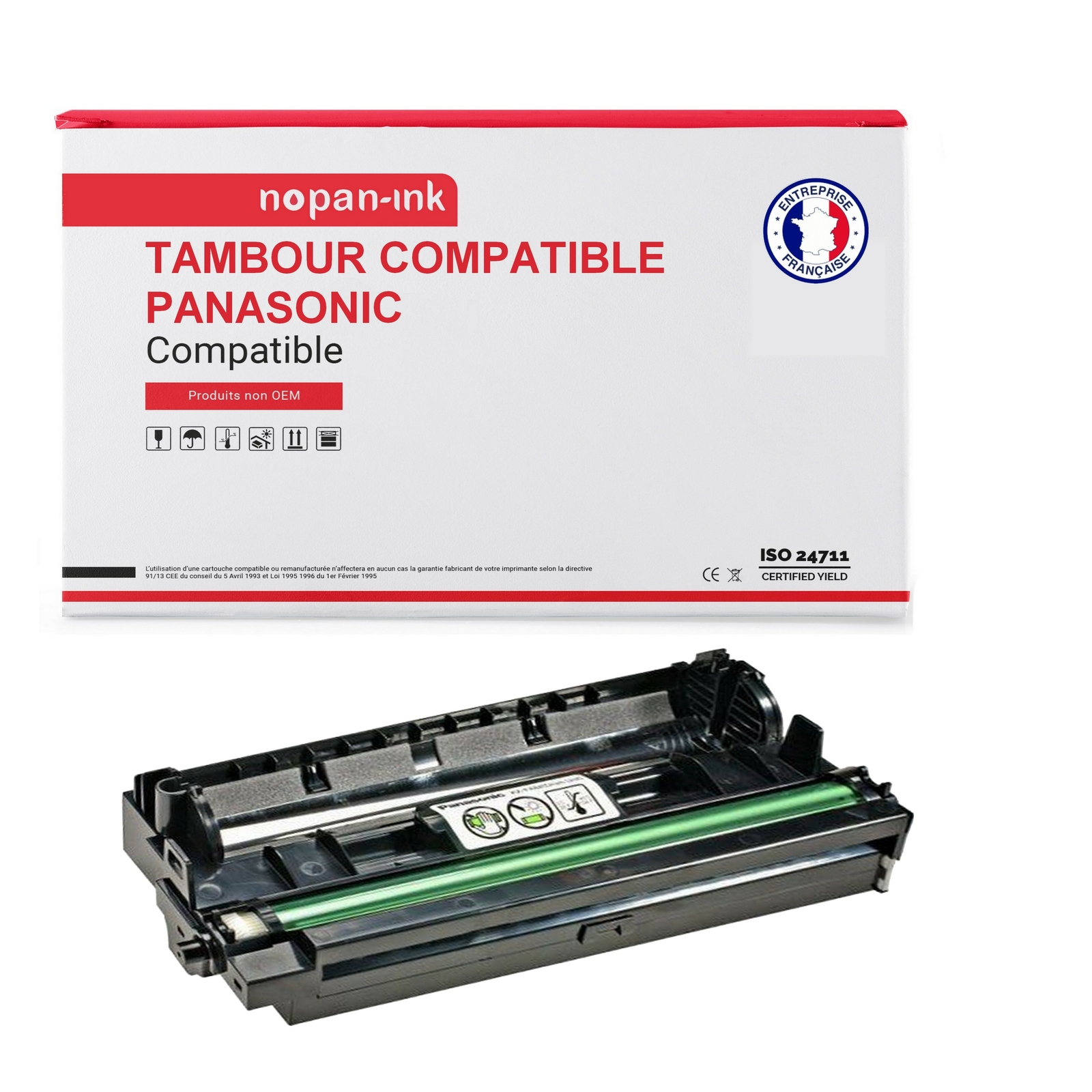 Tambour KX-FA84X Panasonic idéal pour imprimer les rapports d'activité en télétravail