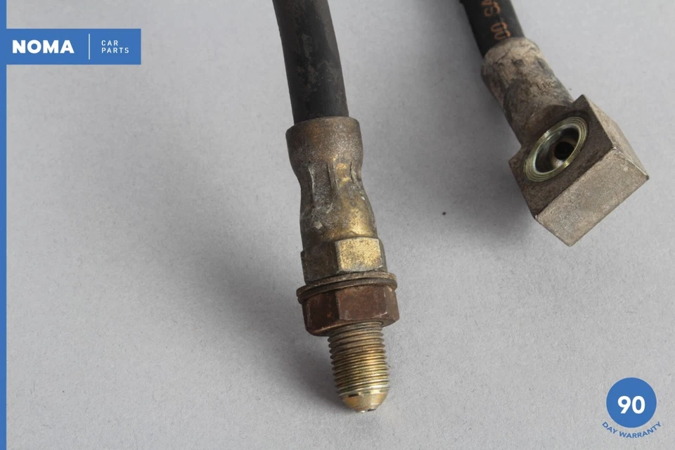 95-97 Jaguar XJ6 X300 Juego de tubos de manguera de freno flexible trasero izquierdo y derecho OEM Foto 2 de 4