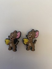 Jerry Mouse Charms for Crocs Set of 2 