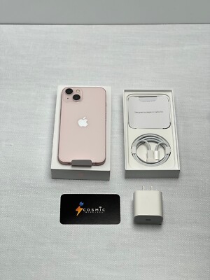 Excellent - Apple iPhone 13 128GB (GSM+CDMA) Fully Unlocked