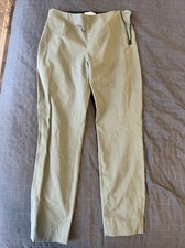 Everlane Women’s The Side-Zip Stretch Cotton Pant Olive green  Work Pants Size 6