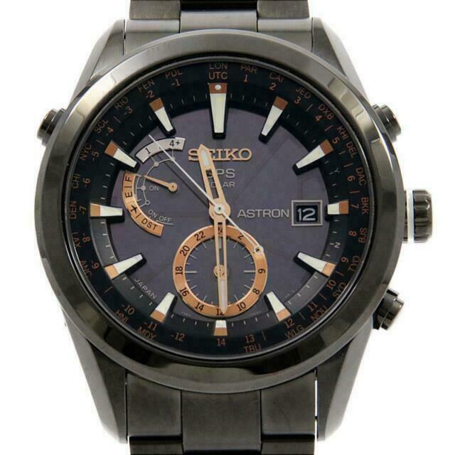 Seiko Astron Men's Black Watch - SAST001 for sale online | eBay