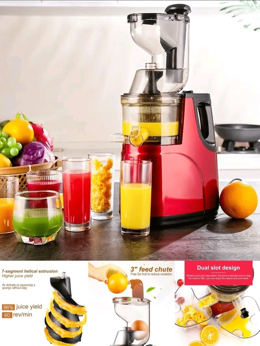 Helicoidal Orange Juice Grinder Small Juicer Celiberry Cold Press