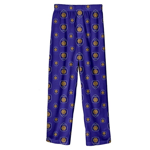 Outerstuff MLS Youth Boys (8-20) Orlando City SC Allover Logo Sleep Pants - Picture 2 of 5