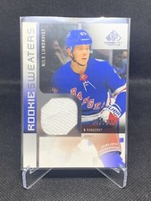 2021-22 SP Game Used Sweaters Nils Lundkvist Rookie Jersey /249 #RS-NL New York