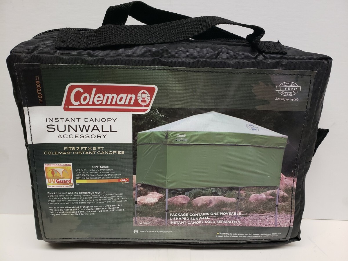 Coleman 2000012374 Green Outdoor Canopy Sidewalls