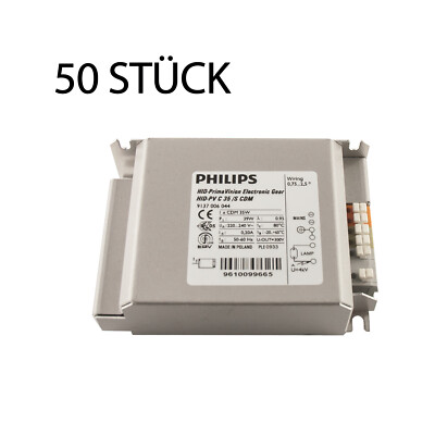 50 Stück Philips Vorschaltgerät EVG 35W HID PrimaVision HID-PV C 35/S CDM