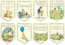 Winnie The Pooh Bunting,Banner,Baby Shower Bunting,Birthday Banner,Nursery Decor