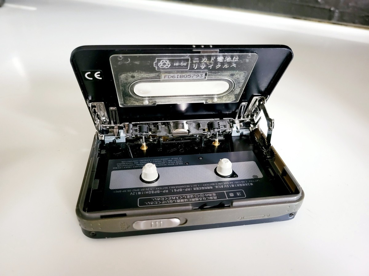Panasonic RQ-SX15 WALKMAN ウォークマン 3点セット Super rare Panasonic RQ-SX15 Walkman slim Cassette Player