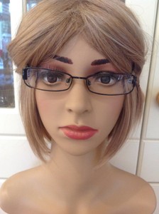 ladies black frame glasses