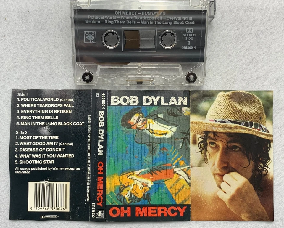 Bob Dylan – Oh Mercy, AUS Cassette - Image 2 of 3