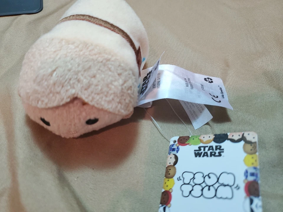 Star Wars Tsum Tsum Mini Peluche 3.5 Lote Luke Skywalker Han Solo Yoda Stormtrooper Foto 3 de 4