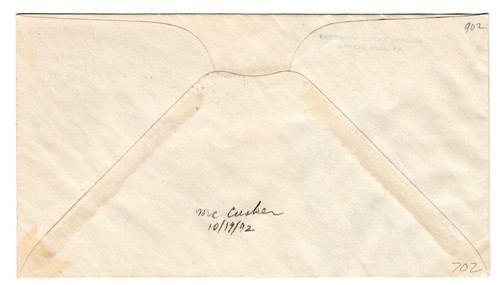#902 Emancipation Lincoln 13th Ammendment 1940 FDC - Fulton Hand-Painted - Picture 2 of 2