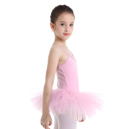 Girls Kids Tutu Ballet Leotard Dance Dress Ballerina Dancewear Costume Size 3-12 - 第 103/125 張圖片