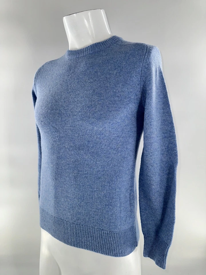 Crewcuts Pullover Sweater Youth Size 14 Blue Wool Viscose Nylon Alpaca YGI L4-36 - Image 4 of 4