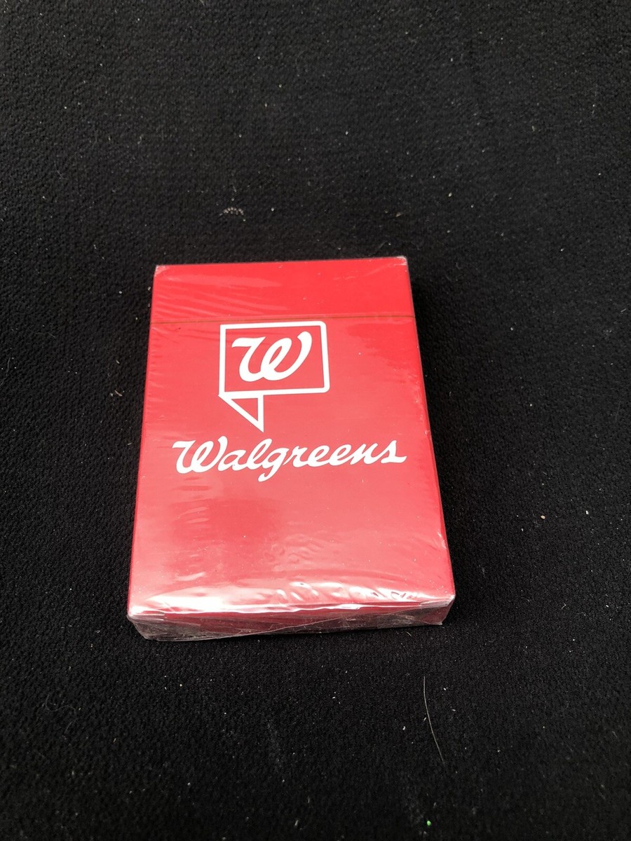 New Sealed Walgreens Logo Deck of Playing Cards Advertising/Promotional