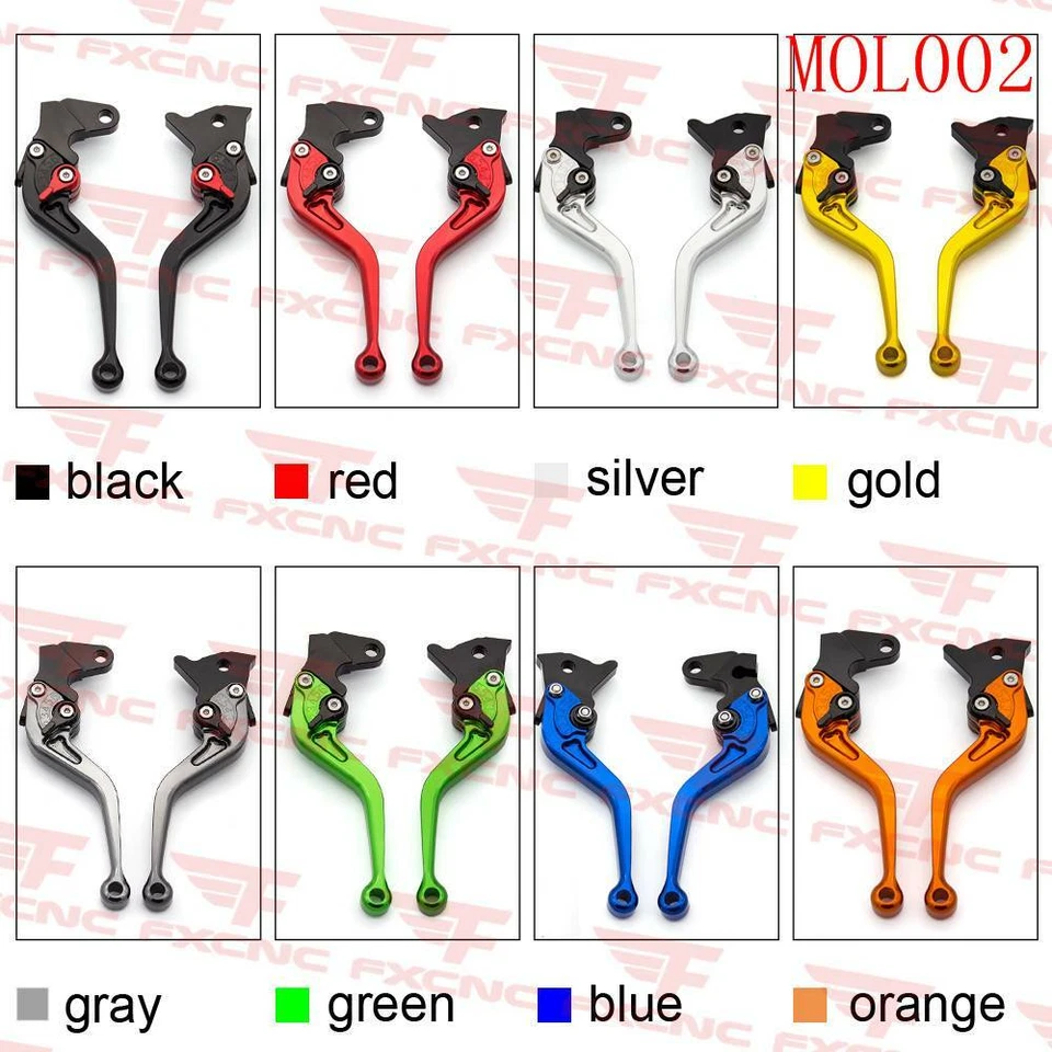 For Triumph SCRAMBLER 2006-2016 THRUXTON 2004-2015 Brake Clutch Lever Long Short - Image 3 of 4