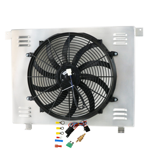 Electric Shroud Fan For 20062012 Chevy Colorado GMC Canyon Hummer H3